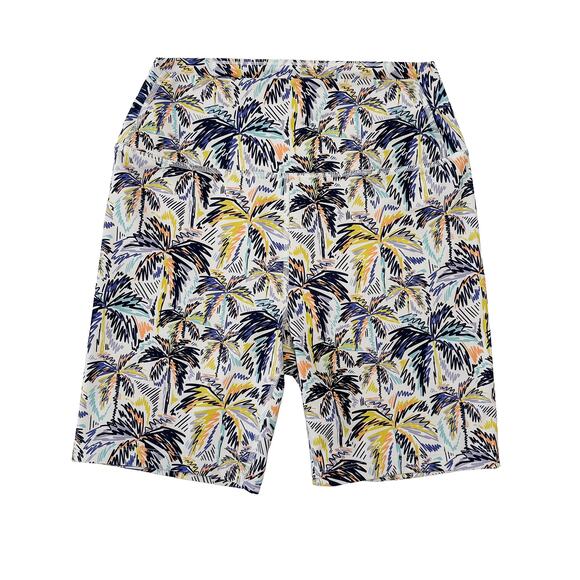 Peloton Cadent High Rise Bike Short Scribble Palm Print 7in | Retail $69 | Sz M - Picture 4 of 8